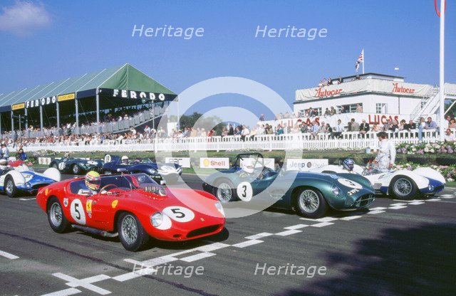 1998 Goodwood revival meeting.Start of Lavant Cup. Artist: Unknown.