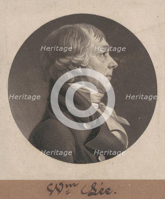 John S. Smith, c. 1805. Creator: Charles Balthazar Julien Févret de Saint-Mémin.