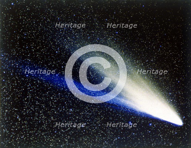 Comet West near the Sun, 1976. Creator: NASA.