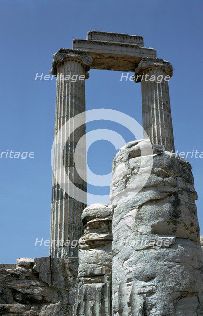 Greco-Roman temple of Apollo at Didyma, 2nd century. Artist: Unknown