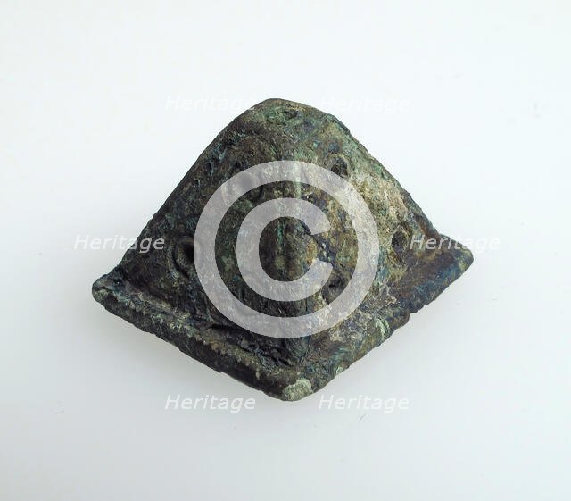 Boss, Pyramidal Hollow, Frankish, 500-700. Creator: Unknown.