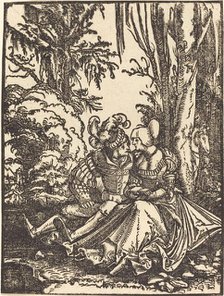 Pair of Lovers in a Landscape, 1511. Creator: Albrecht Altdorfer.