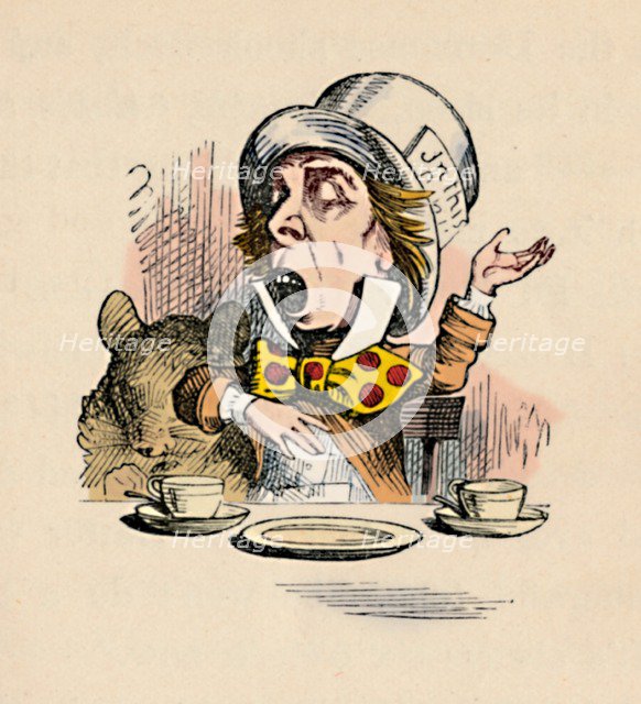 'The Mad Hatter', 1889. Artist: John Tenniel.