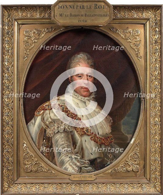 Portrait of King Charles X of France (1757-1836).