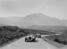 Atalanta of Joan Brotchie competing in the RSAC Scottish Rally, 1939. Artist: Bill Brunell.