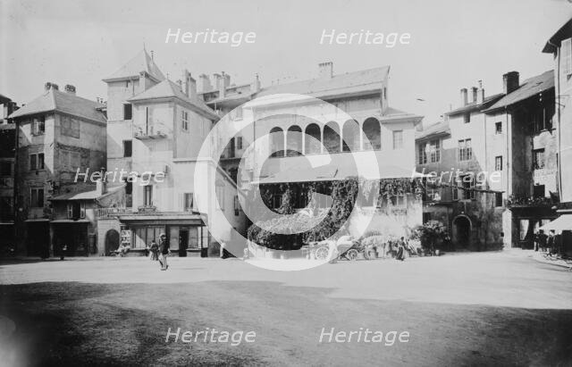 Chambery Public Square, 24 Jan? 1918. Creator: Bain News Service.