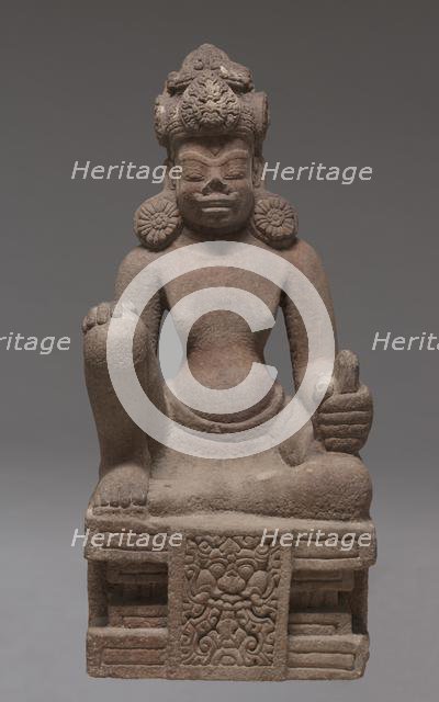 Enthroned planetary deity, 850-875. Creator: Unknown.
