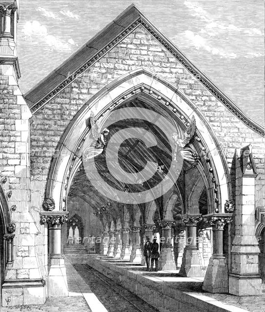 Receiving-House of the Redfern Cemetery, near Sydney, 1870. Creator: Unknown.