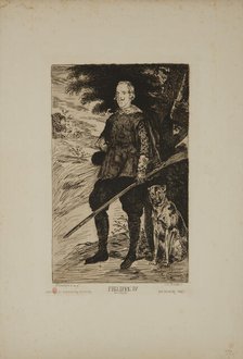 Philip IV, 1862. Creator: Edouard Manet.