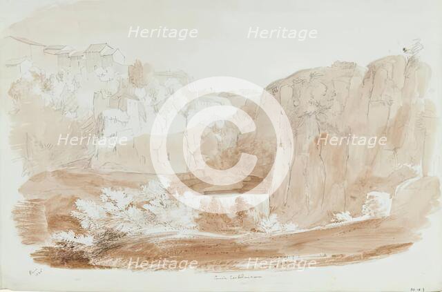 Civita Castellana, 1825. Creator: James William Giles.