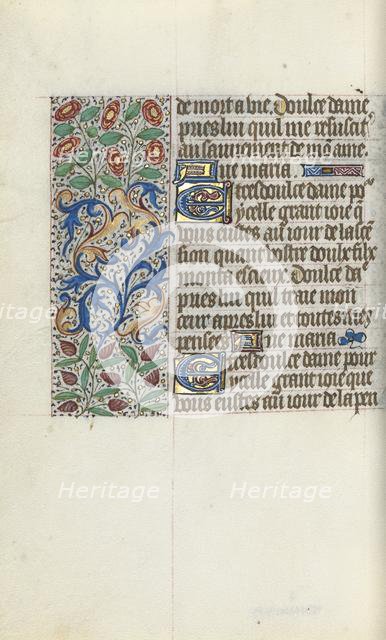 Book of Hours (Use of Rouen): fol. 150v, c. 1470. Creator: Master of the Geneva Latini (French, active Rouen, 1460-80).