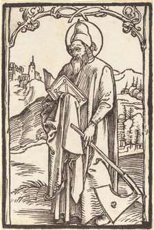 Saint Matthias, c. 1500. Creator: Albrecht Durer.