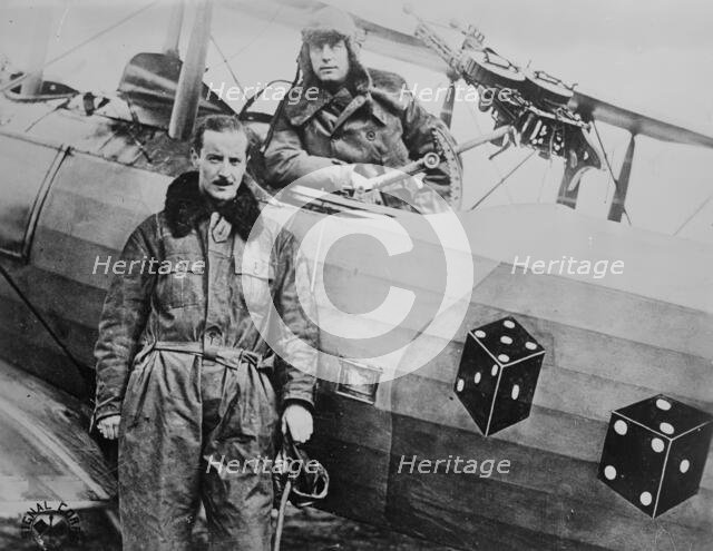 Capt. W.C. Schauffler Jr. [& Lt. F.A. Tillman], 18 Nov 1918. Creator: Bain News Service.