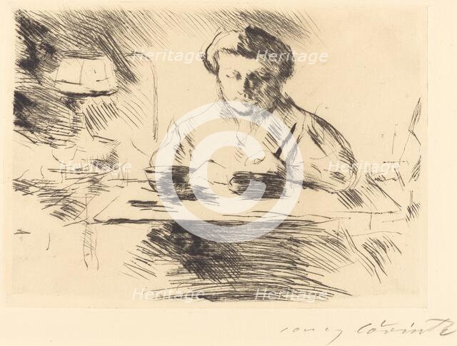 Die Gattin (Wife of the Artist), 1918. Creator: Lovis Corinth.