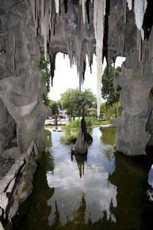 Grotto in the gardens, Bom Jesus do Monte Church, Braga, Portugal, 2009. Artist: Samuel Magal