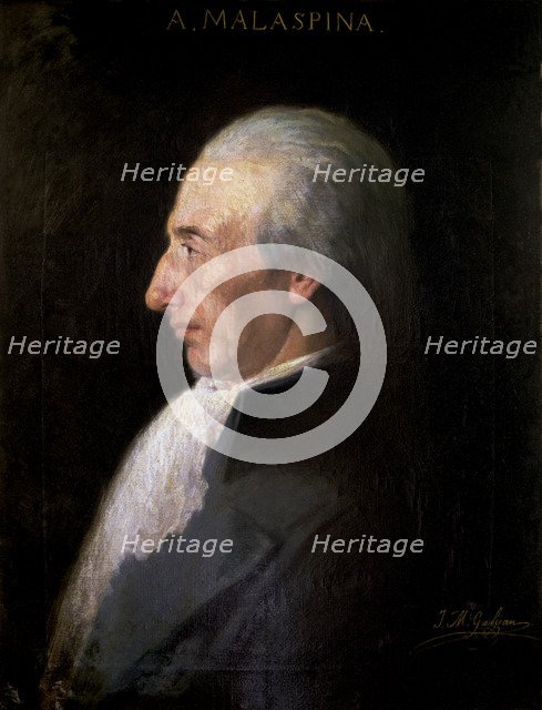 Alejandro Malaspina (1754-1810), Italian navigator and explorer in the service of Spain.