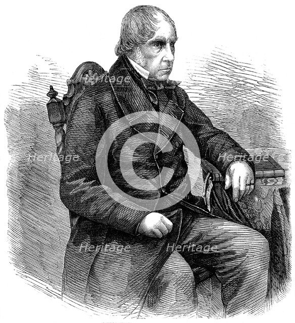 George Gordon, 4th Earl of Aberdeen (1784-1860), Scottish statesman, 1860. Creator: Unknown.