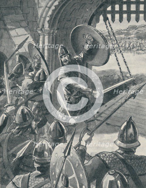 'Macbeth was a dogged warrior', c1934. Artist: Unknown.