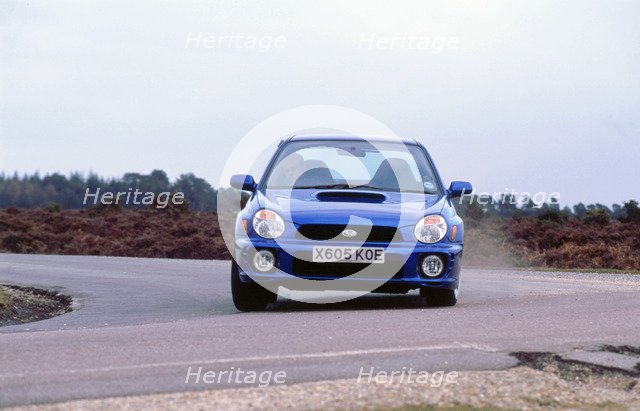 2001 Subaru Impreza WRX. Artist: Unknown.