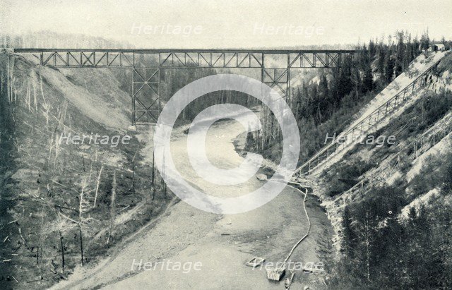 'The Loftiest Bridge East of the Rocky Mountains', 1922. Creator: Unknown.