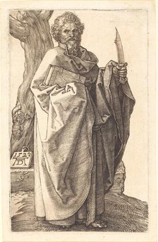 Saint Bartholomew, 1523. Creator: Albrecht Durer.