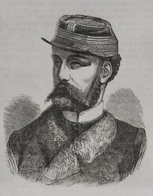 Prince Robert, (Robert d'Orléans), (1840-1910), Duke of Chartres, 1871.  Creator: Unknown.