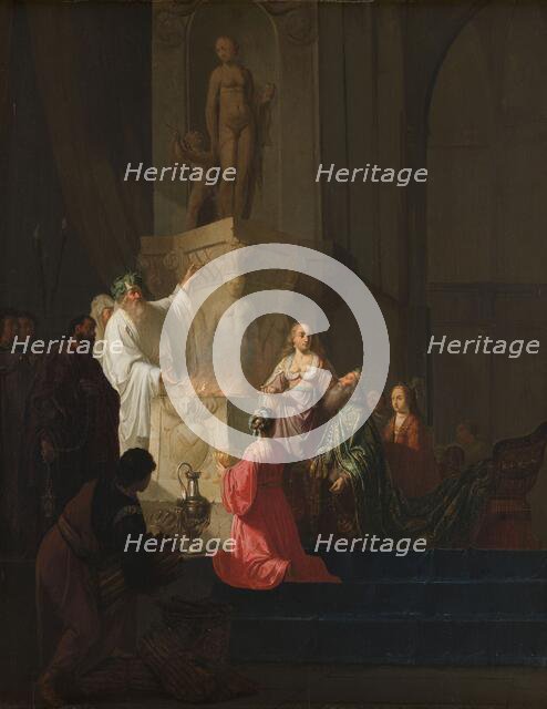 The Idolatry of King Solomon, 1630-1648. Creator: Willem de Poorter.