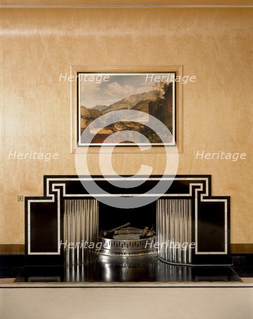 Dining room fireplace, Eltham Palace, Greenwich, London, c2000s(?). Artist: Historic England Staff Photographer.