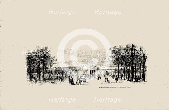 Exposition nationale de l'industrie de 1844, 1844. Creator: Marville, Charles (1813-1879).
