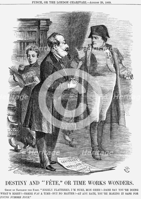 'Destiny and Fête, Or Time Works Wonders', 1869. Artist: Joseph Swain