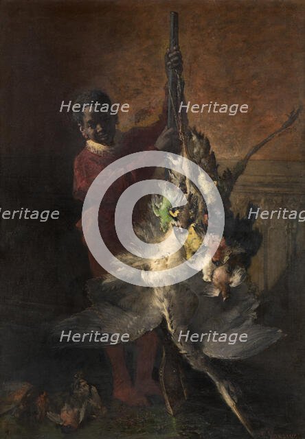 Hunting Trophy, mid-late 19th century. Creator: Charles Monginot.