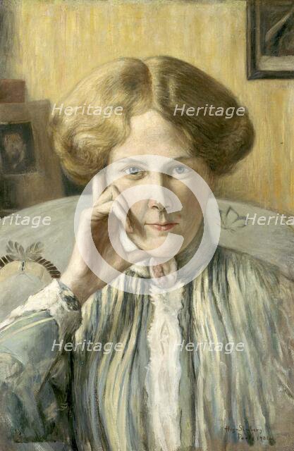 Marie von Heiroth, 1904. Creator: Hugo Simberg.