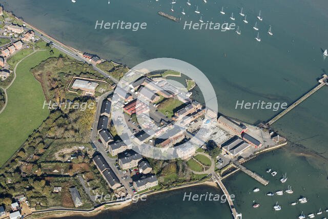 Priddy's Hard, a former Royal Ordnance Depot, Gosport, Hampshire, 2020. Creator: Damian Grady.