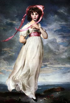 Sarah Barrett Moulin ('Pinkie'), 1794 (1926).Artist: Thomas Lawrence