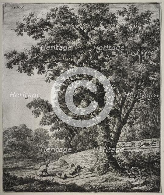 The Death of Adonis. Creator: Anthonie Waterloo (Dutch, 1609/10-1690).