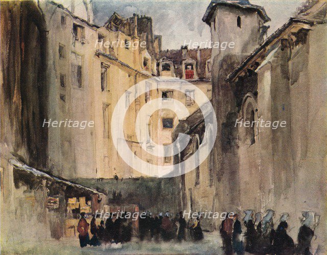 'Church of St Julien-le-Pauvre', 1915. Artist: Frank Brangwyn.