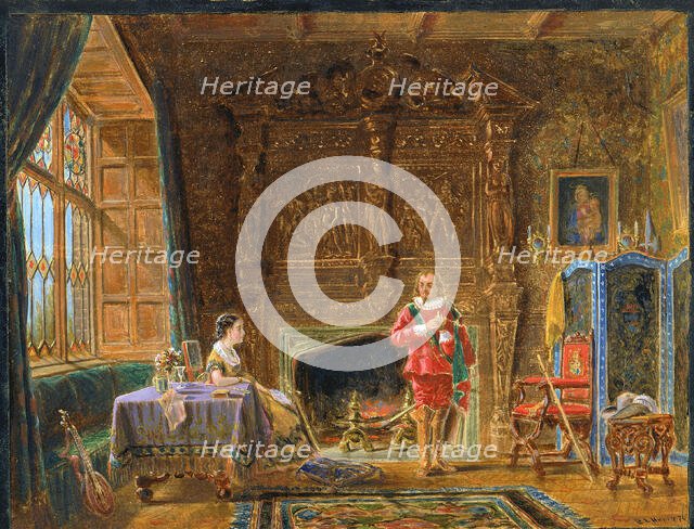 Interior, 1870. Creator: Edward Lamson Henry.