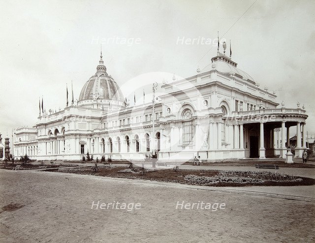 Arts corner, the All-Russia Exhibition, Nizhny Novgorod, Russia, 1896.  Artist: Maxim Dmitriev