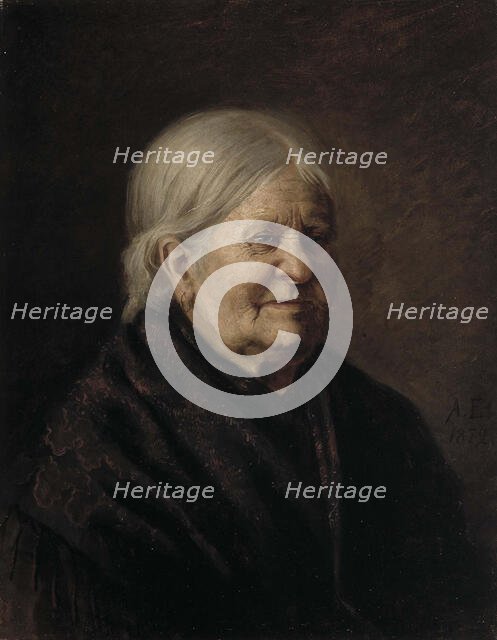 Portrait of Fredrika Snygg (Tajta), 1872. Creator: Albert Edelfelt.