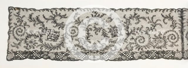 Evening shawl, European, ca. 1850. Creator: Unknown.