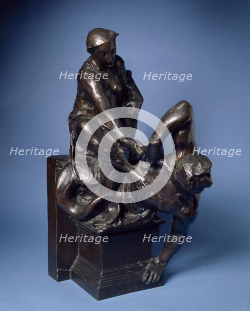 Valour And Cowardice, 1856-66. Creator: Alfred George Stevens.