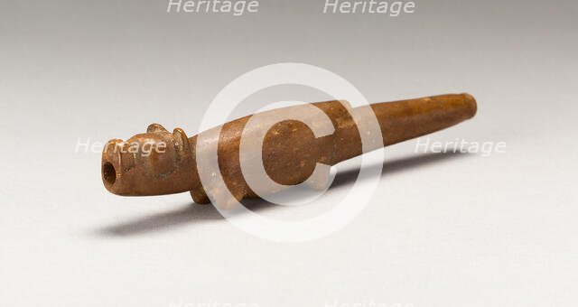 Long Tube, Possbly for Lime, in the Form of an Animal, A.D. 1450/1532. Creator: Unknown.