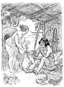 A Happy Union: the Arts applied to Industry, 1895. Creator: Bordier.