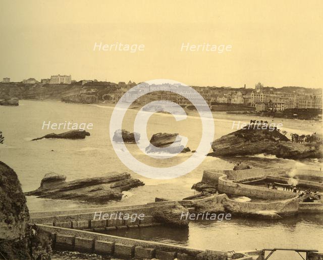 'Biarritz - Vue d'Ensemble prise de l'Atalaye, c1930. Creator: Unknown.