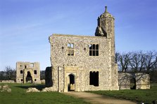 Inner and Outer Gatehouses, Baconsthorpe Castle, Norfolk, 1994. Artist: Unknown