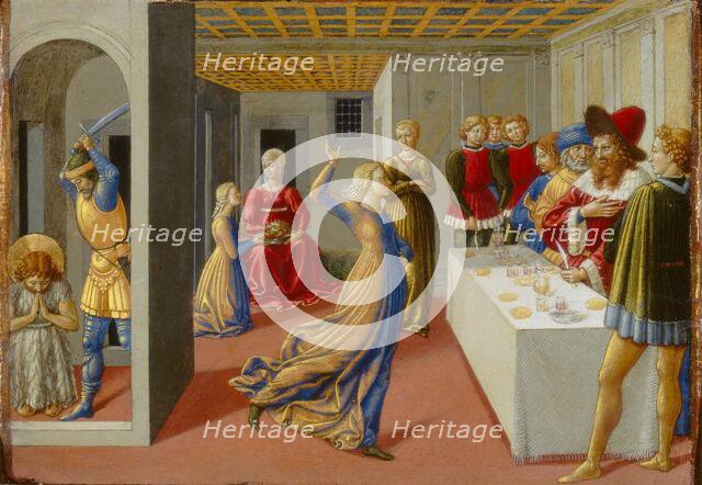 The Feast of Herod and the Beheading of Saint John the Baptist, 1461-1462. Creator: Benozzo Gozzoli.