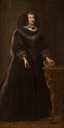 Christine Marie of France (1606-1663), Duchess of Savoy. Artist: Anonymous 