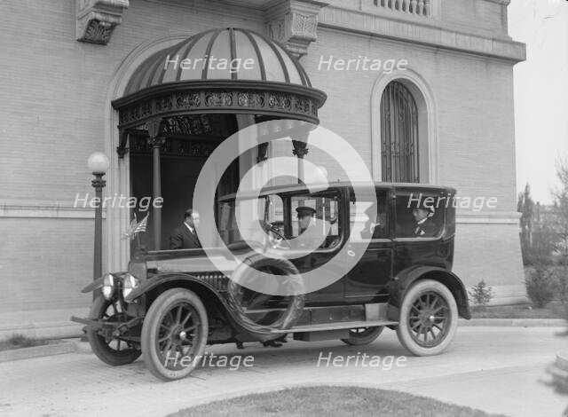 British Commission To U.S. - At Long Residence, 1917. Creator: Harris & Ewing.
