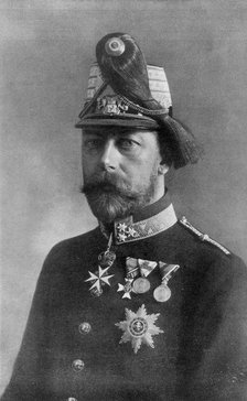 'King George the Fifth, in Austrian Uniform', 1910. Artist: Unknown