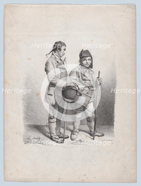 The Marmot, 1822. Creator: Louis Leopold Boilly.